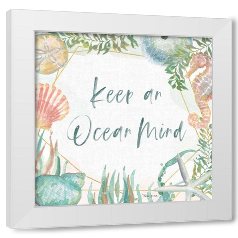 Watercolor Coast III White Modern Wood Framed Art Print by Grove, Beth