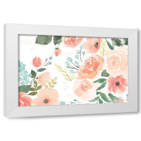 Blooming Delight III White White Modern Wood Framed Art Print by Jackson, Jenaya