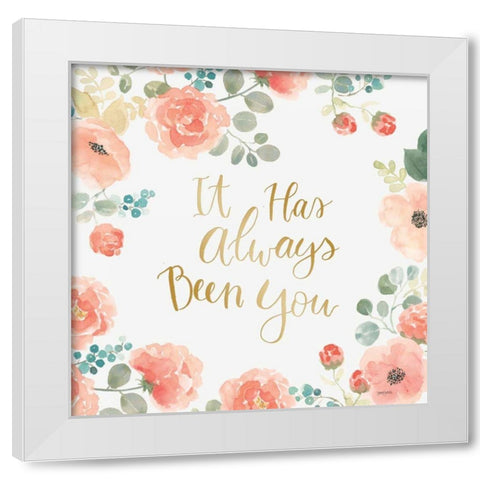Blooming Delight V White White Modern Wood Framed Art Print by Jackson, Jenaya