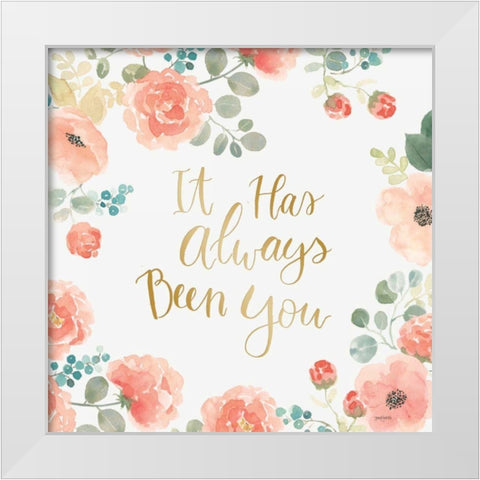 Blooming Delight V White White Modern Wood Framed Art Print by Jackson, Jenaya