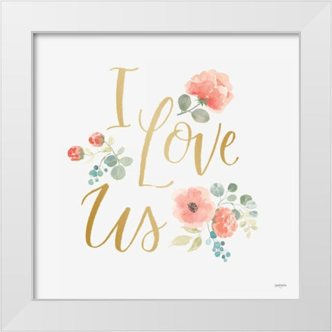 Blooming Delight VI White White Modern Wood Framed Art Print by Jackson, Jenaya