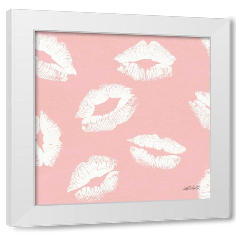 Chic Accents Pattern IIB White Modern Wood Framed Art Print by Tavoletti, Anne