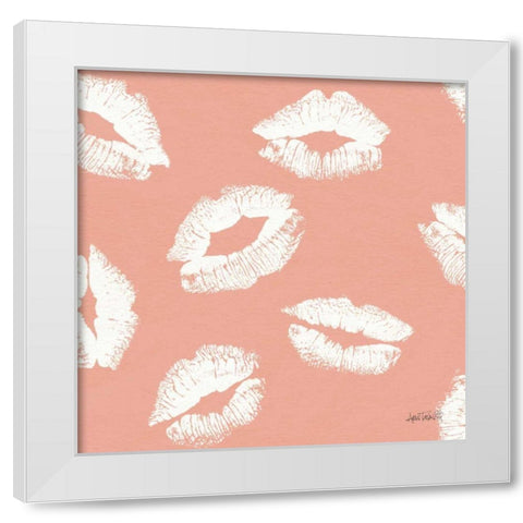 Chic Accents Pattern IIC White Modern Wood Framed Art Print by Tavoletti, Anne