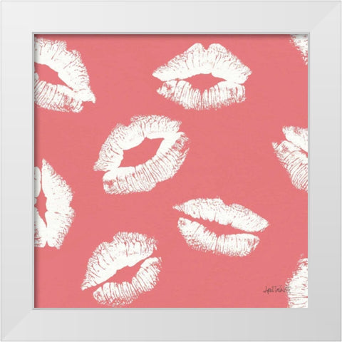 Chic Accents Pattern IID White Modern Wood Framed Art Print by Tavoletti, Anne