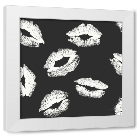 Chic Accents Pattern IIF White Modern Wood Framed Art Print by Tavoletti, Anne