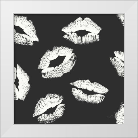 Chic Accents Pattern IIF White Modern Wood Framed Art Print by Tavoletti, Anne