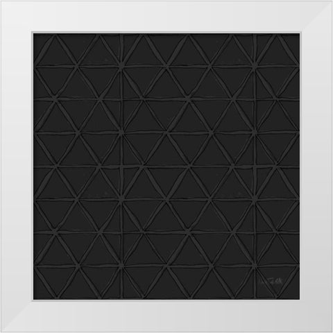 Chic Accents Pattern VF White Modern Wood Framed Art Print by Tavoletti, Anne