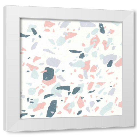 Terrazzo II White Modern Wood Framed Art Print by Hershey, Moira