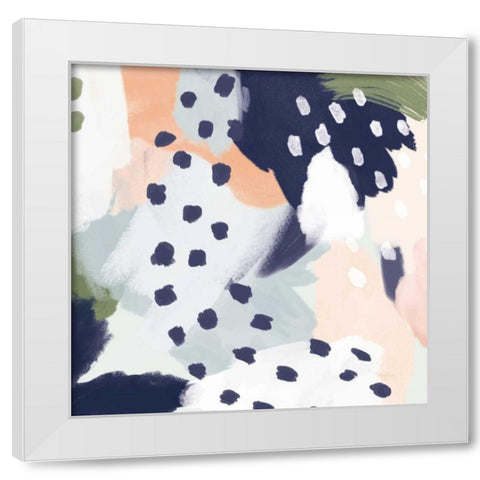 Pastel Life II Crop White Modern Wood Framed Art Print by Urban, Mary