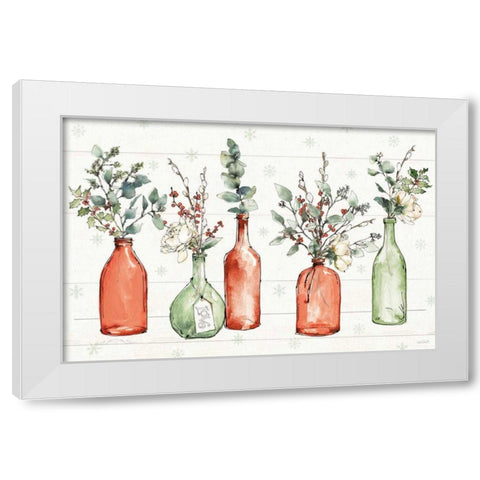 Modern Farmhouse I Christmas White Modern Wood Framed Art Print by Tavoletti, Anne