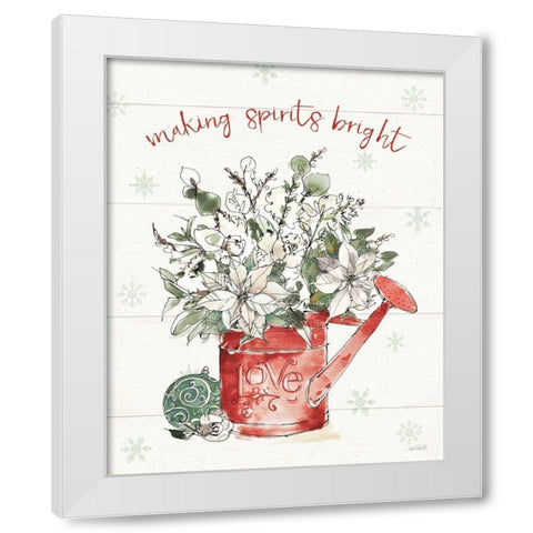 Modern Farmhouse IV Christmas White Modern Wood Framed Art Print by Tavoletti, Anne