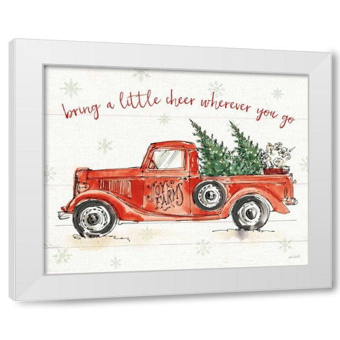Modern Farmhouse VIII Christmas White Modern Wood Framed Art Print by Tavoletti, Anne