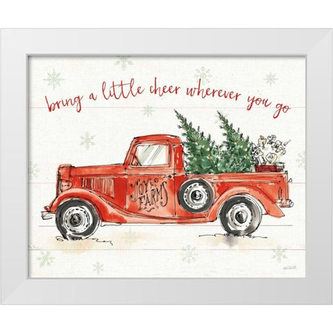 Modern Farmhouse VIII Christmas White Modern Wood Framed Art Print by Tavoletti, Anne