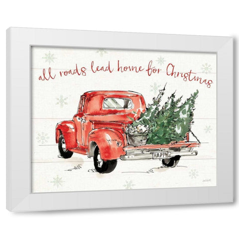 Modern Farmhouse IX Christmas White Modern Wood Framed Art Print by Tavoletti, Anne