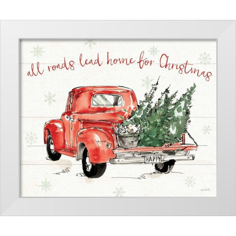 Modern Farmhouse IX Christmas White Modern Wood Framed Art Print by Tavoletti, Anne