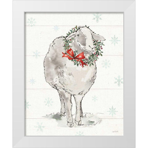 Modern Farmhouse XI Christmas White Modern Wood Framed Art Print by Tavoletti, Anne