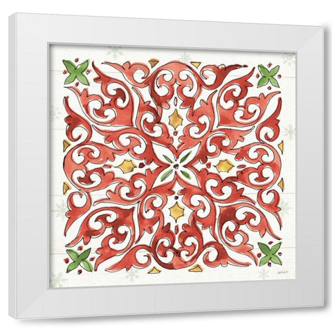 Modern Farmhouse XIV Christmas White Modern Wood Framed Art Print by Tavoletti, Anne