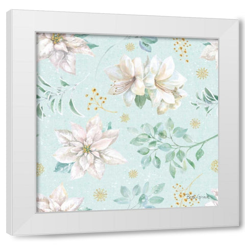 Winter Coast Pattern IB White Modern Wood Framed Art Print by Grove, Beth