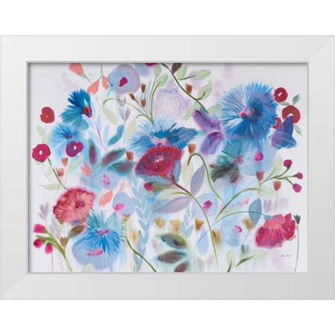 You Told Me You Loved Me White Modern Wood Framed Art Print by Davis, Joan E.