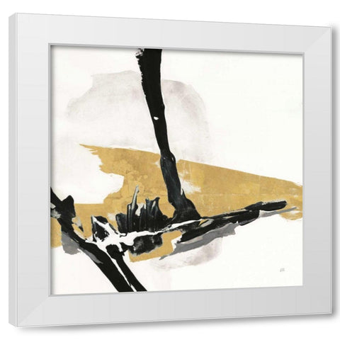 White Gold IV White Modern Wood Framed Art Print by Paschke, Chris