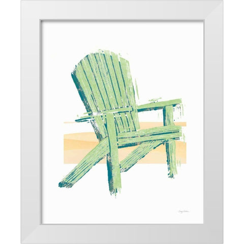 Easy Life II White Modern Wood Framed Art Print by Tillmon, Avery