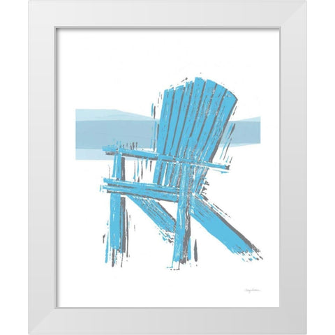 Easy Life III White Modern Wood Framed Art Print by Tillmon, Avery