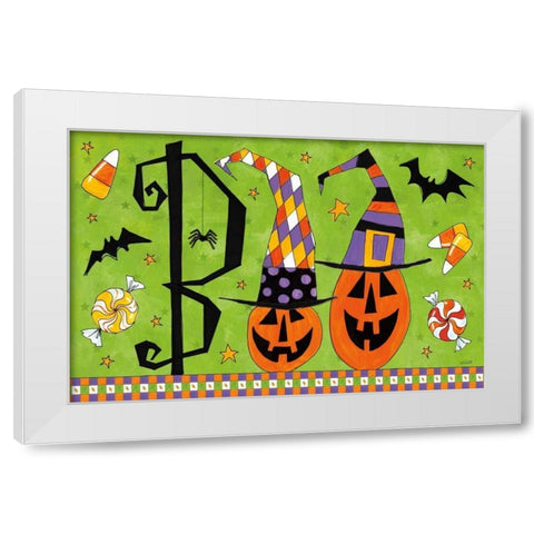 Spooky Fun IV White Modern Wood Framed Art Print by Tavoletti, Anne