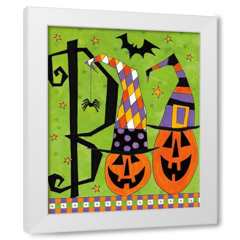Spooky Fun VIII White Modern Wood Framed Art Print by Tavoletti, Anne