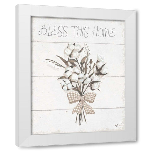 Blessed II Neutral White Modern Wood Framed Art Print by Penner, Janelle