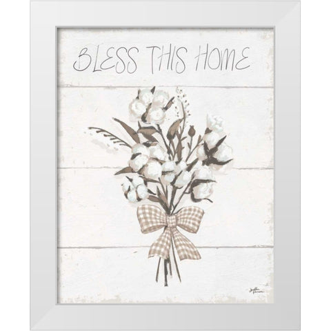 Blessed II Neutral White Modern Wood Framed Art Print by Penner, Janelle