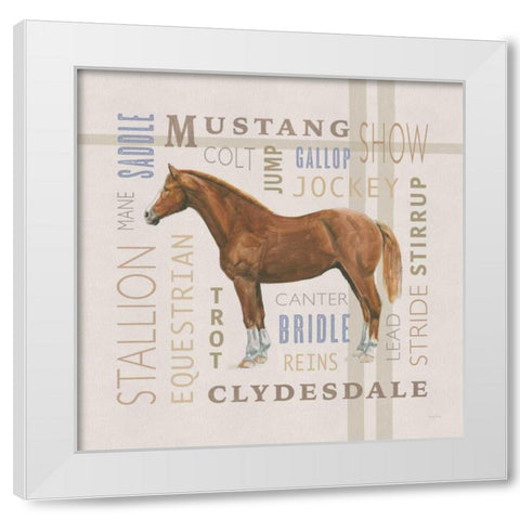 Natural Charm IV White Modern Wood Framed Art Print by Adams, Emily