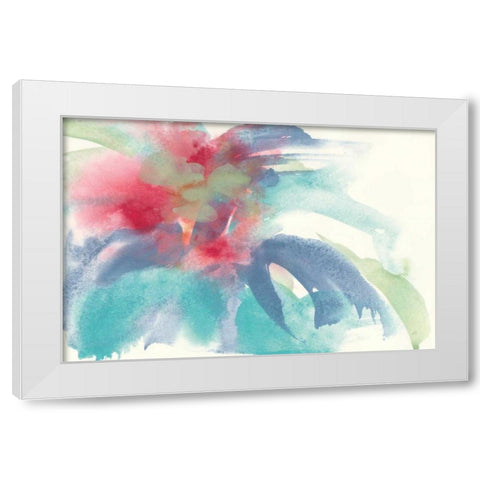 Dusting of Mint II White Modern Wood Framed Art Print by Paschke, Chris