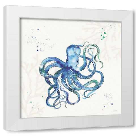 Deep Sea II No Words White Modern Wood Framed Art Print by Tavoletti, Anne