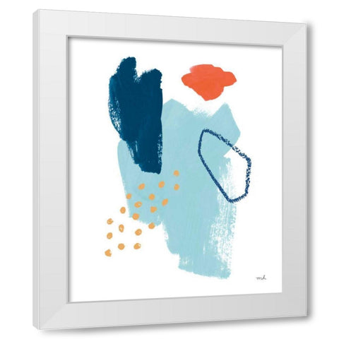 Eternal Optimist I White Modern Wood Framed Art Print by Hershey, Moira