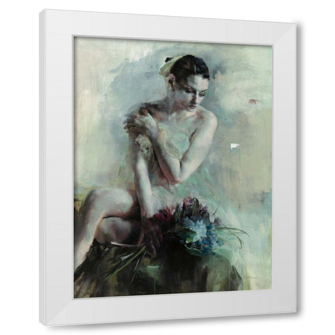 Reflection Original White Modern Wood Framed Art Print by Hageman, Marilyn