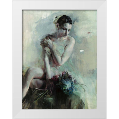 Reflection Original White Modern Wood Framed Art Print by Hageman, Marilyn