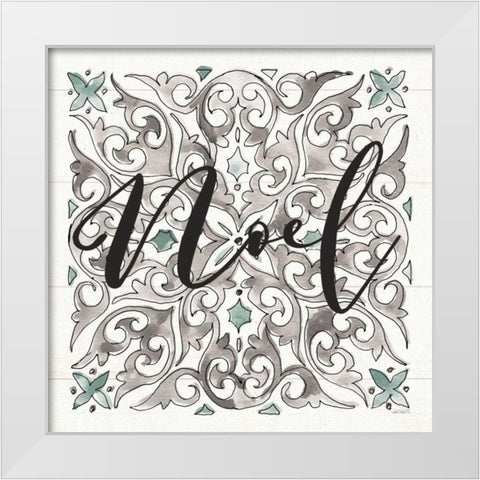 Modern Farmhouse XVI Noel White Modern Wood Framed Art Print by Tavoletti, Anne