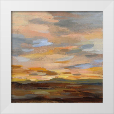 High Desert Sky III White Modern Wood Framed Art Print by Vassileva, Silvia