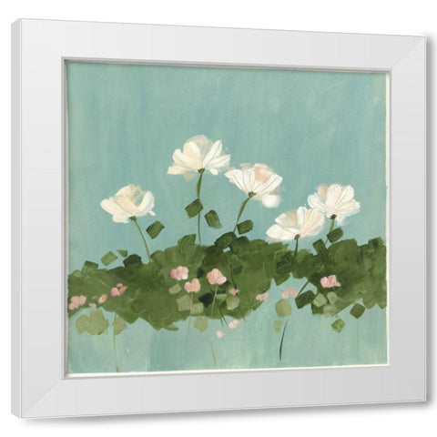 Summer Whites I White Modern Wood Framed Art Print by Tillmon, Avery
