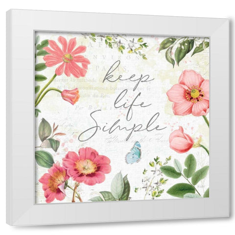 Studio Botanicals IV White Modern Wood Framed Art Print by Pertiet, Katie