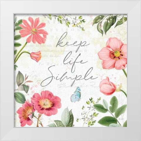 Studio Botanicals IV White Modern Wood Framed Art Print by Pertiet, Katie