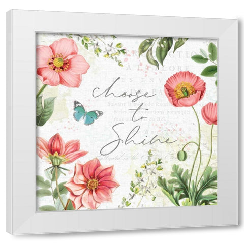 Studio Botanicals V White Modern Wood Framed Art Print by Pertiet, Katie