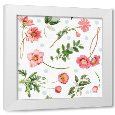 Studio Botanicals Pattern IA White Modern Wood Framed Art Print by Pertiet, Katie