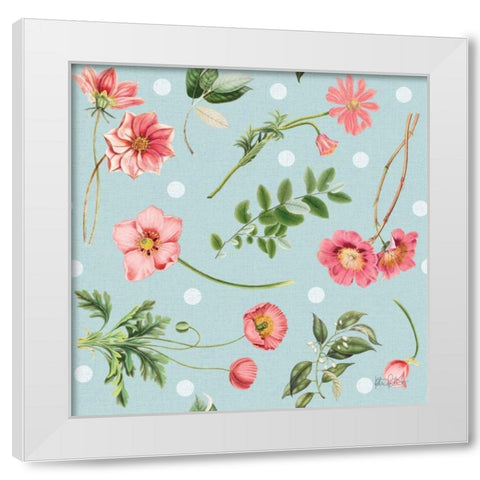 Studio Botanicals Pattern IB White Modern Wood Framed Art Print by Pertiet, Katie