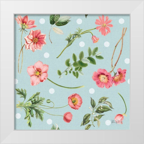 Studio Botanicals Pattern IB White Modern Wood Framed Art Print by Pertiet, Katie