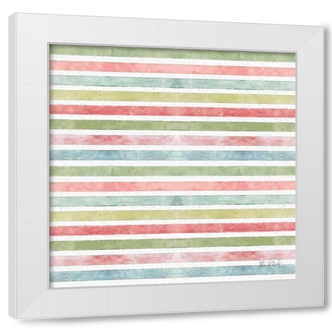 Studio Botanicals Pattern III White Modern Wood Framed Art Print by Pertiet, Katie
