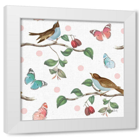 Studio Botanicals Pattern V White Modern Wood Framed Art Print by Pertiet, Katie