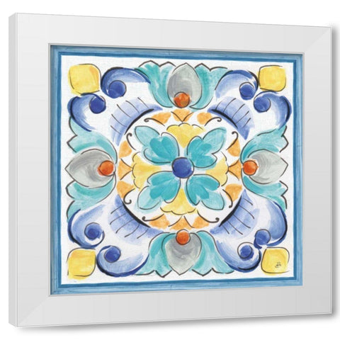 Morning Bloom VII White Modern Wood Framed Art Print by Brissonnet, Daphne