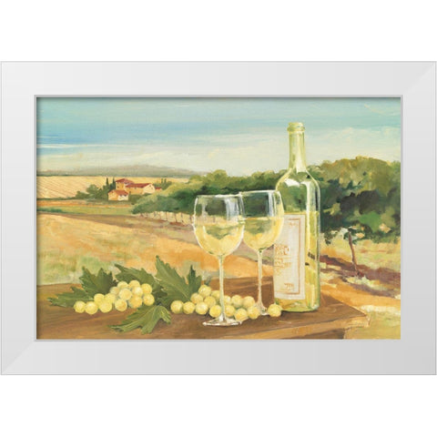 Harvest White White Modern Wood Framed Art Print by Tillmon, Avery