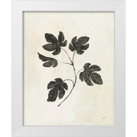 Botanical Study III White Modern Wood Framed Art Print by Purinton, Julia